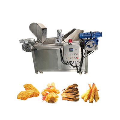 Automatic Stirring Frying Machine for Small Scale Meatball Fryer in Food Beverage