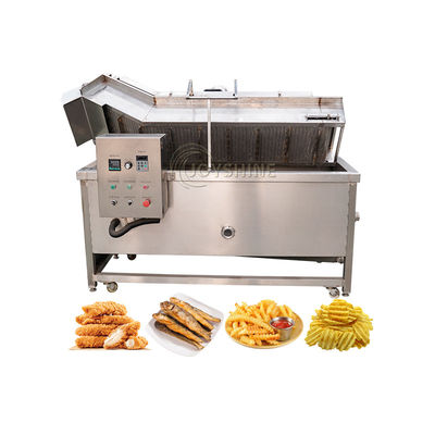 Industrial Continuous Fryer for Precise Temperature Control Temperature Ranges 0-300