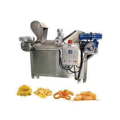 Automatic Stirring Frying Machine for Small Scale Meatball Fryer in Food Beverage